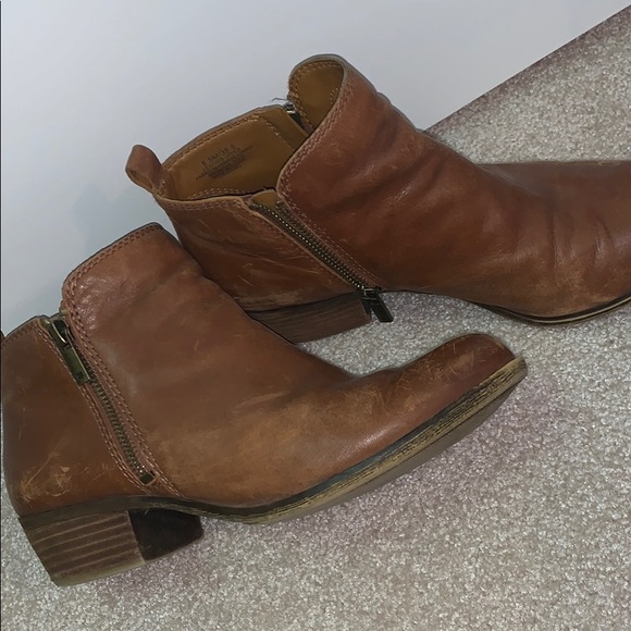 Lucky Brand Shoes - Basel Leather Flat Bootie
